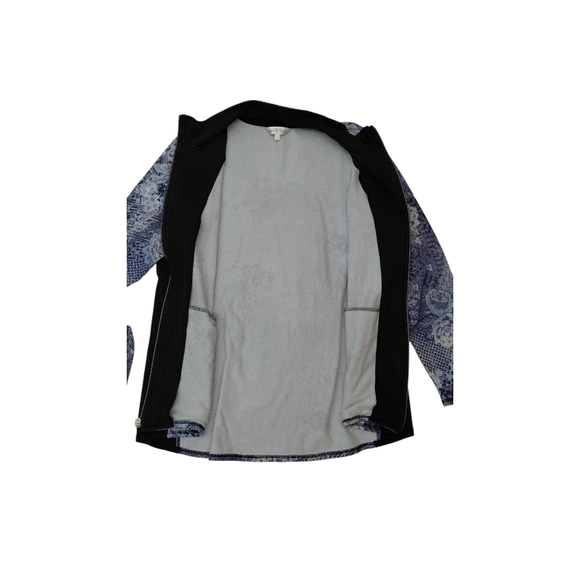 Northern Reflections Women's Blue and Black Patterned Ski Jacket - Picture 5 of 8